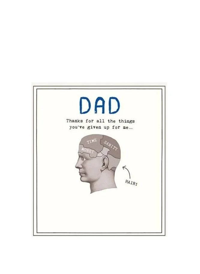 بيجمينت Dad All The Things You've Given Up For Me Greeting Card