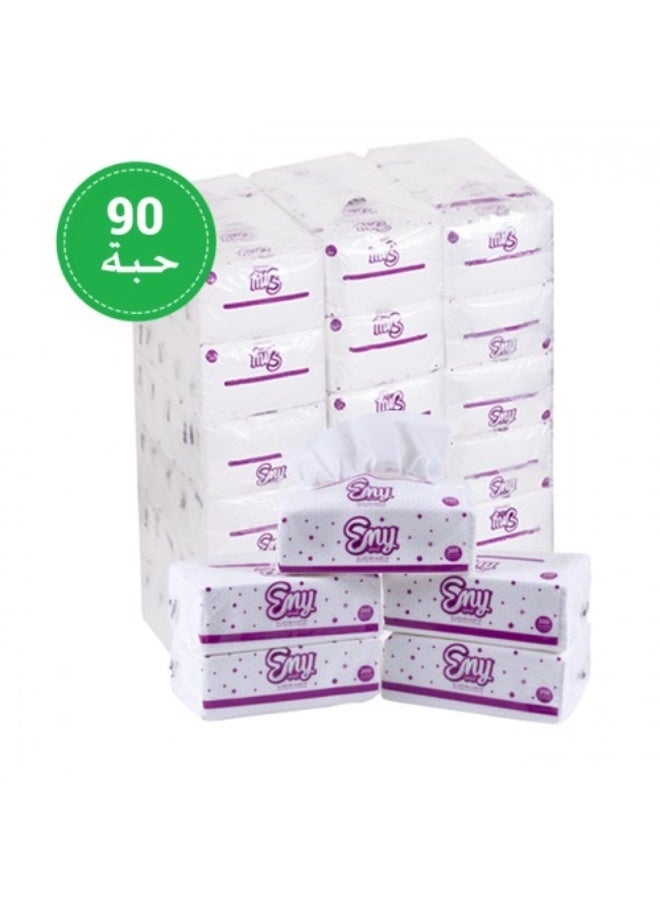 EMY "Amy Wipes 90 Packs × 300 Single Tissues."