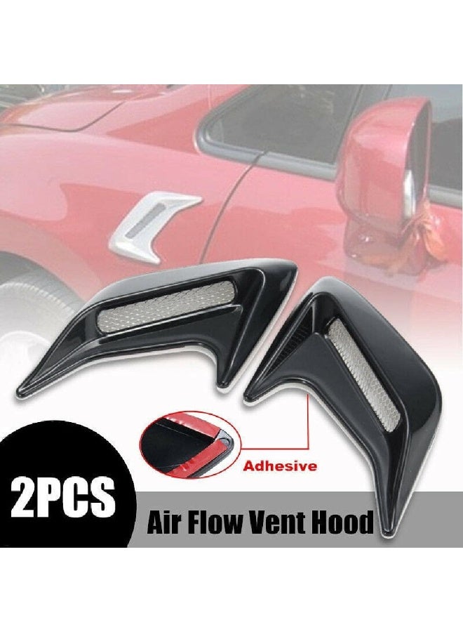 MACHSWON Universal Car Auto Decorative Air Scoop Flow Intake Hood Vent Bonnet - Image 2