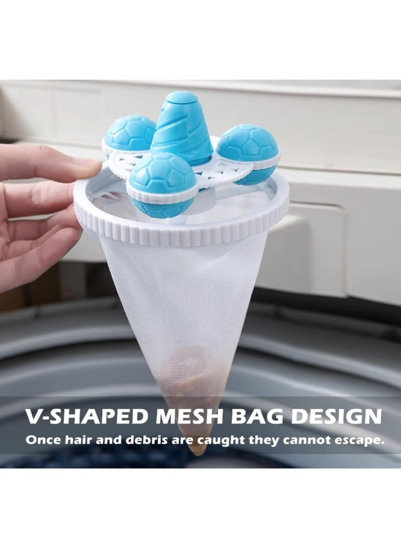 Generic Lint Catcher for Washing Machine, Pet Hair Catcher for Laundry, Reusable Household Hair Filter  - Image 4