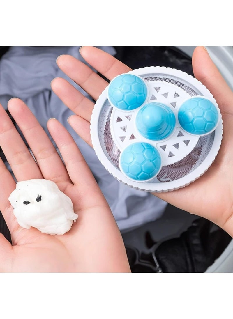Generic Lint Catcher for Washing Machine, Pet Hair Catcher for Laundry, Reusable Household Hair Filter  - Image 5