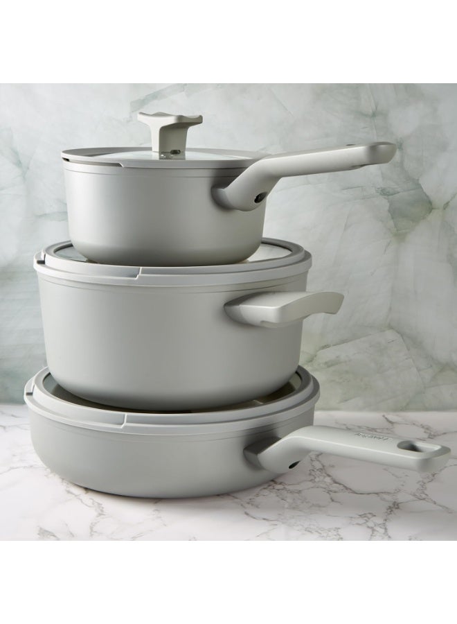 Berghoff Leo Balance Non Stick Covered Saucepan Moonmist 18Cm X 2L - Image 5