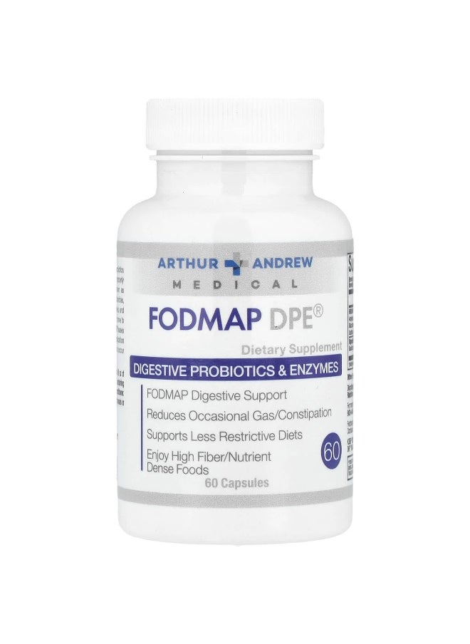 Arthur Andrew Medical Arthur Andrew Medical, FODMAP DPE®, 60 Capsules  - Image 1