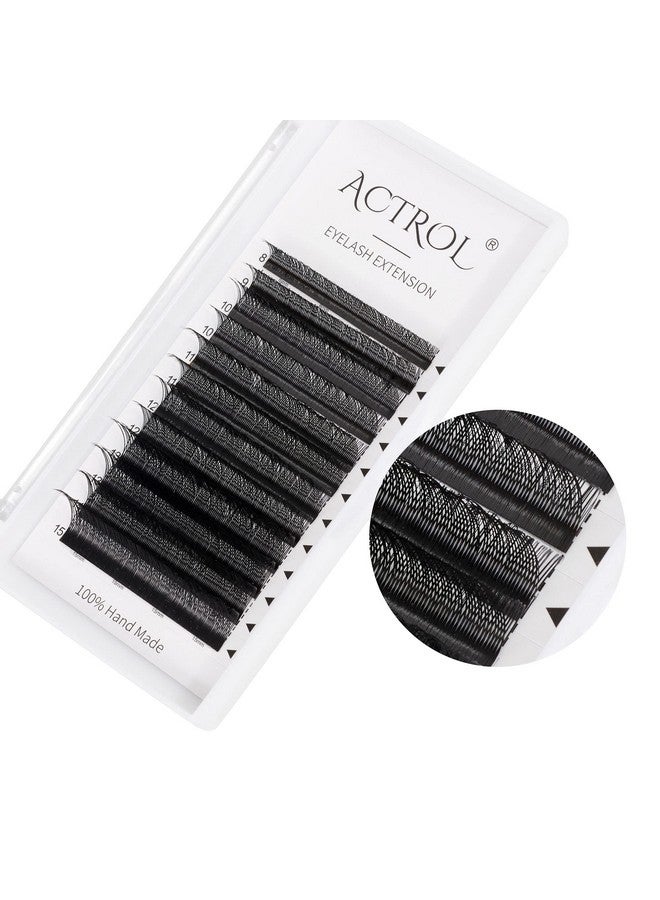 ACTROL Yy Eyelashes Extension Lashes Black D Curl 0.05Mm 815Mm Mix Lash Volume Extension Easy Fans Y Shaped Premade Soft Eyelashes Supply - Image 3