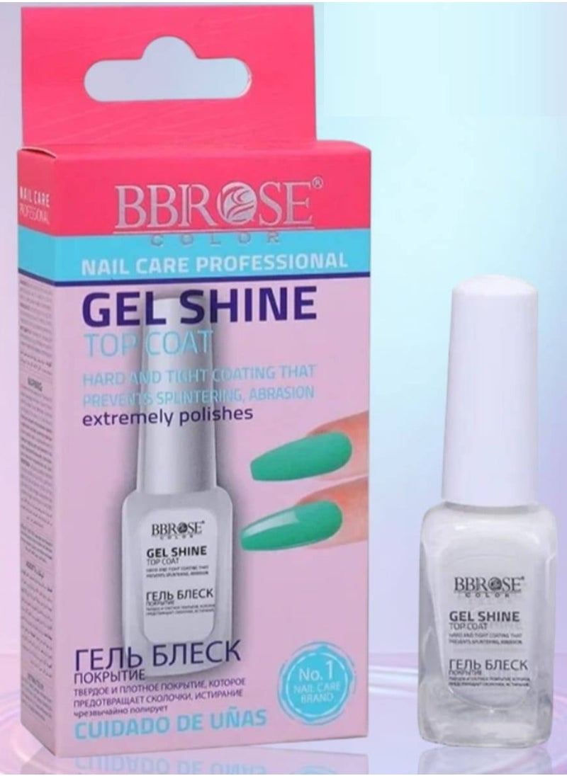BBROSE COSMETICS - Nail Care Professional Gel Shine Top Coat Extremely Polishes14ml - Image 1