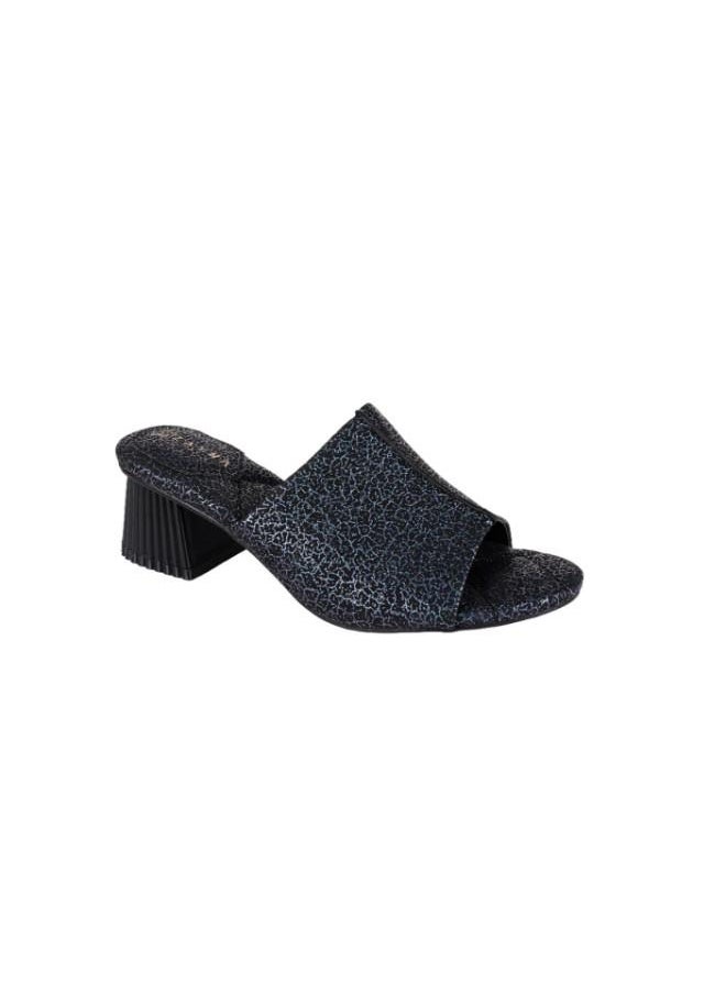 ZAYNA - 221-152 Zayna Ladies Block Heel Sandals 23BJH181 Black - Image 1
