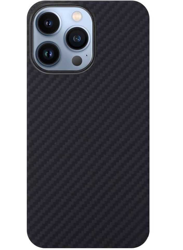 Case Compatible with iPhone 15 Pro Case 3D Skin Texture Kevlar Fiber Bulletproof Vest Cover Protective Carbon Fiber Pattern Ultra Slim - Image 1