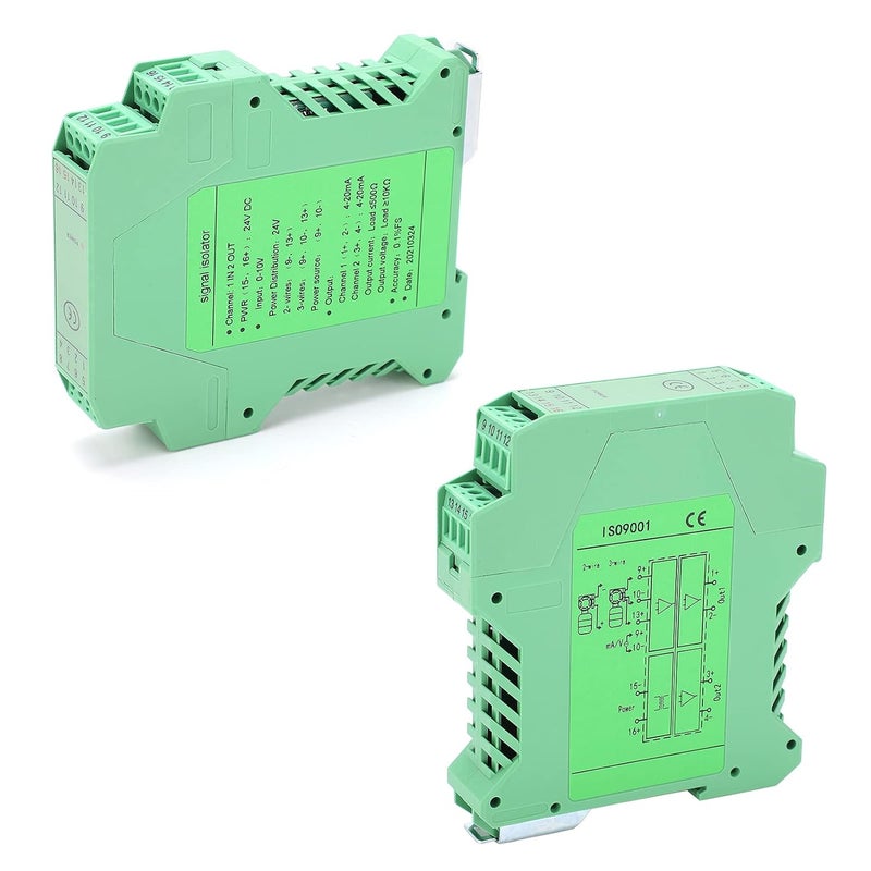 كلاراكو محول التيار، محول تركيب سكة قياسية مقاس 35 مم، ثلاثة أنظمة مضادة للرش بالطلاء لتوزيع الطاقة المعزول - Image 2