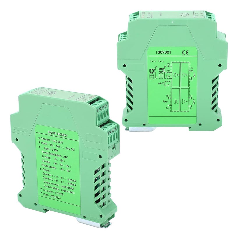 كلاراكو محول التيار، محول تركيب سكة قياسية مقاس 35 مم، ثلاثة أنظمة مضادة للرش بالطلاء لتوزيع الطاقة المعزول - Image 5