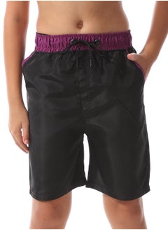 Boys Swim Short With Multi Design