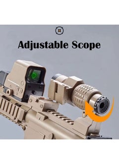 Moonmen Electric Gel Ball Blaster M416 Gel Blaster Gun Toy with 20000 Water Beads for Outdoor Activities Full Auto Splatter Ball Blasters  - Image 3