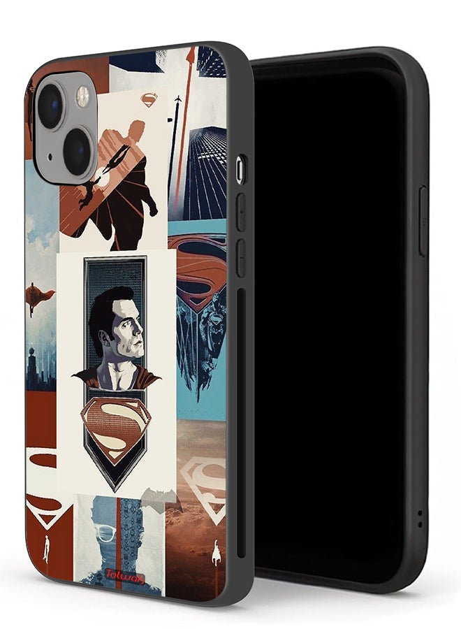 Tolwak Apple iPhone 13 Protective Case Superman Art - Image 1