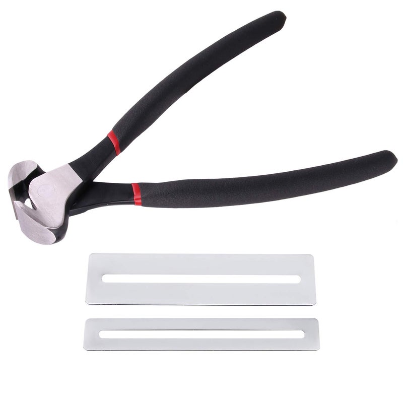Guitar Plier Stainless Steel Fret Wire Nipper Puller Plier with Guitar Fingerboard Guards forBassViolin String Cutting