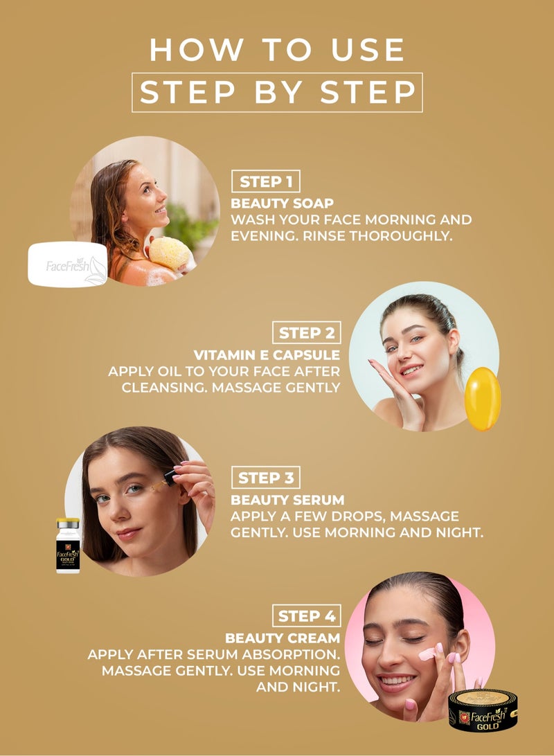 Face Fresh Face Fresh Gold Beauty Pack – Complete Skincare Solution - Image 2