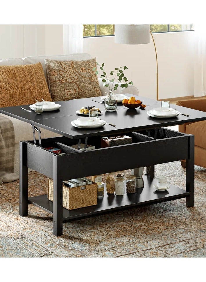 Malazhouse Modern Lift Top Coffee Table – MZCT040 – 100L x 45H x 50W  - Image 1