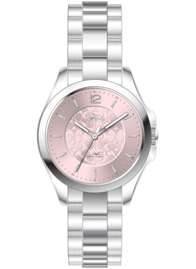 COACH Women's Pink Dial Analog Quartz Watch 30 mm -  14503752 