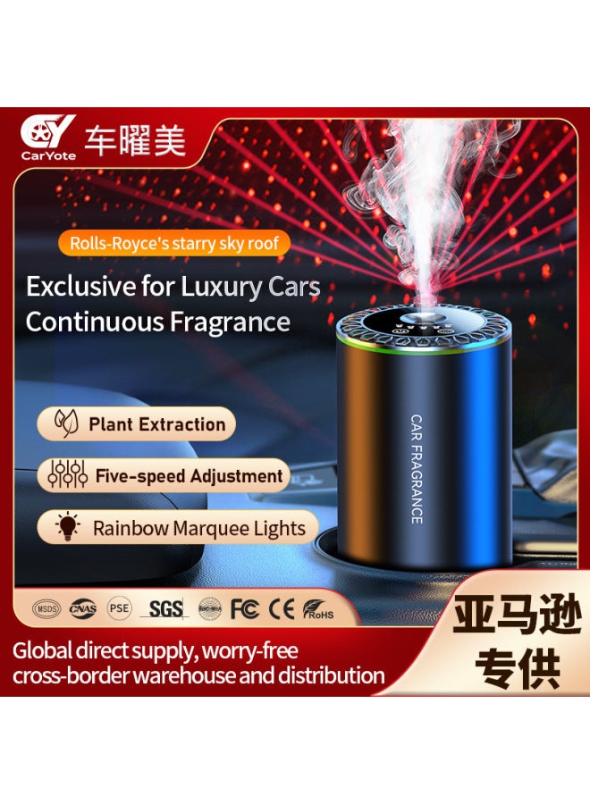 Cross-Border Starry Sky Ceiling Car Fragrance Diffuser, Smart Car Spray, In-Car Purification, In-Car Start-Stop Atmosphere, High-End Atmosphere Light - Image 2