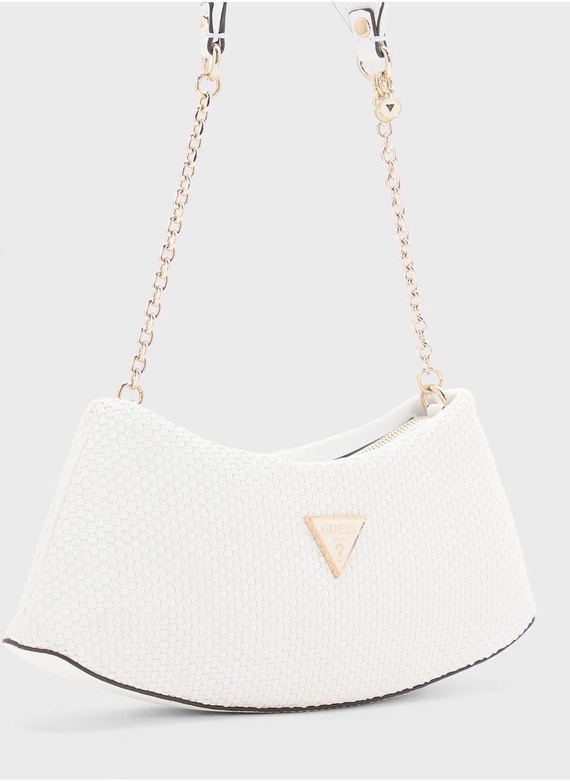 GUESS Phaedra Top Zip Shoulder Bag  - Image 4