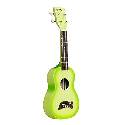 Kala MK-SD Makala Soprano Ukulele (Green Burst) - Image 2