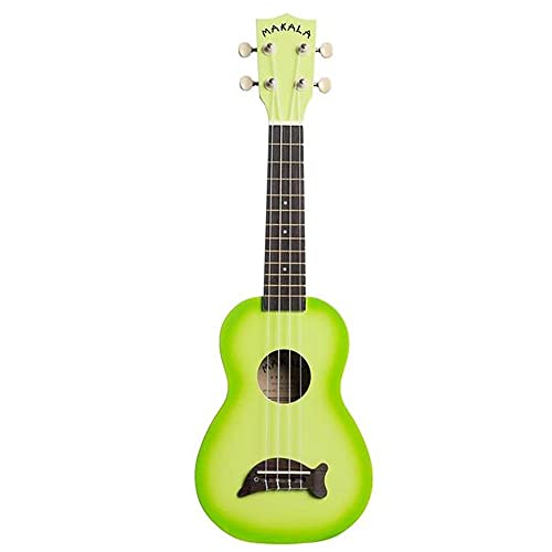 Kala MK-SD Makala Soprano Ukulele (Green Burst) - Image 1