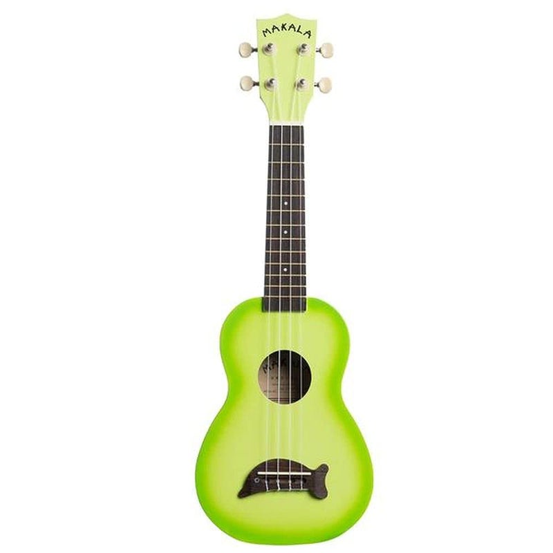 Kala MK-SD Makala Soprano Ukulele (Green Burst) - Image 3