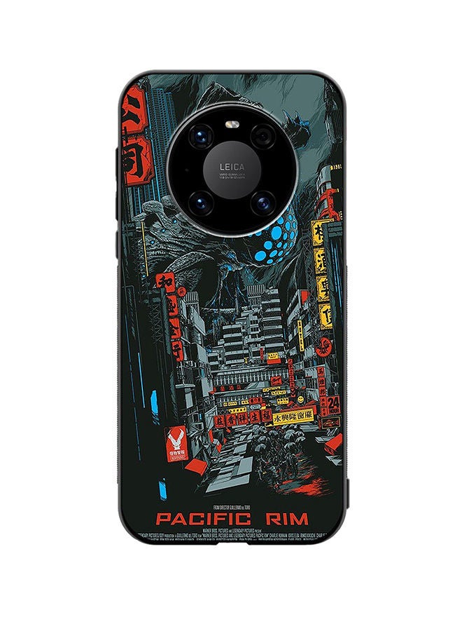 VR CREATIVE Protective Case Cover For Huawei Mate 40 Pacific Rim Design Multicolour - Image 1