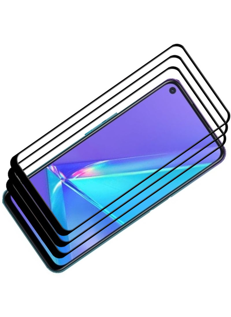 ACLIX 3 Pieces Antistatic ESD Dustproof Premium Quality High Definition Tempered Glass Screen Protector Designed For Oppo A92 - Image 1