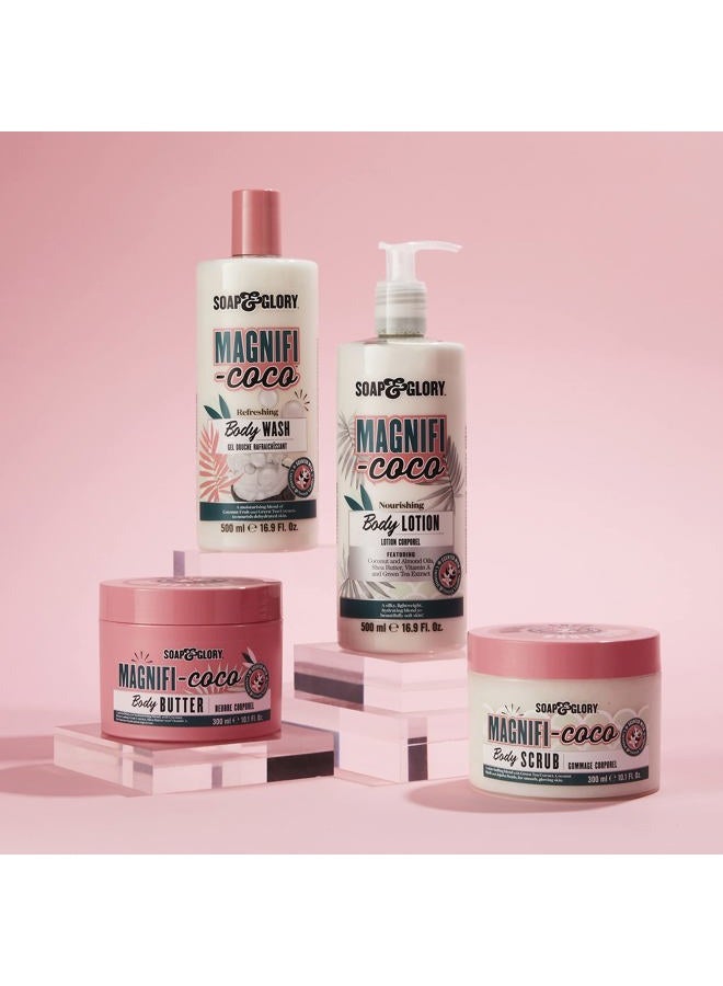 Soap & Glory لوشن الجسم ماجيني-فيكو جوز الهند والفانيليا الحلوة 500 مل - Image 5