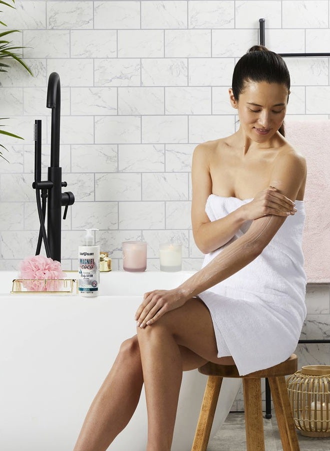 Soap & Glory لوشن الجسم ماجيني-فيكو جوز الهند والفانيليا الحلوة 500 مل - Image 3