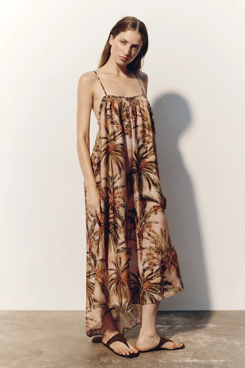 H&M A-line low-back dress