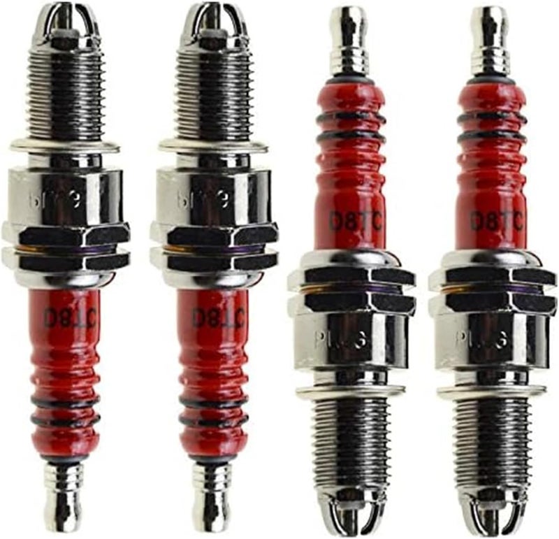 Wivplex D8TC Spark Plug Set for 4-Stroke Engines - Image 1