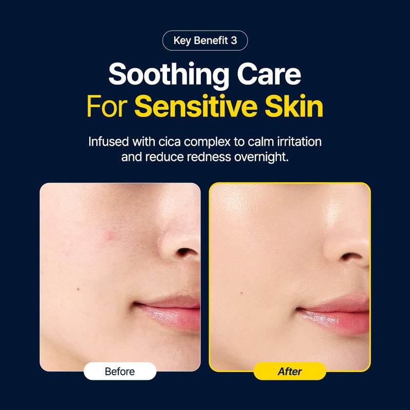 PURITO Luminous Ceramide Sleeping Pack | Overnight Recovery Cream with Five Ceramides for Dry & Sensitive Skin | Ceramide, Hydration Lock | Vegan & Cruelty-Free, Korean Skincare, 100mL / 3.38 fl.oz - Image 5