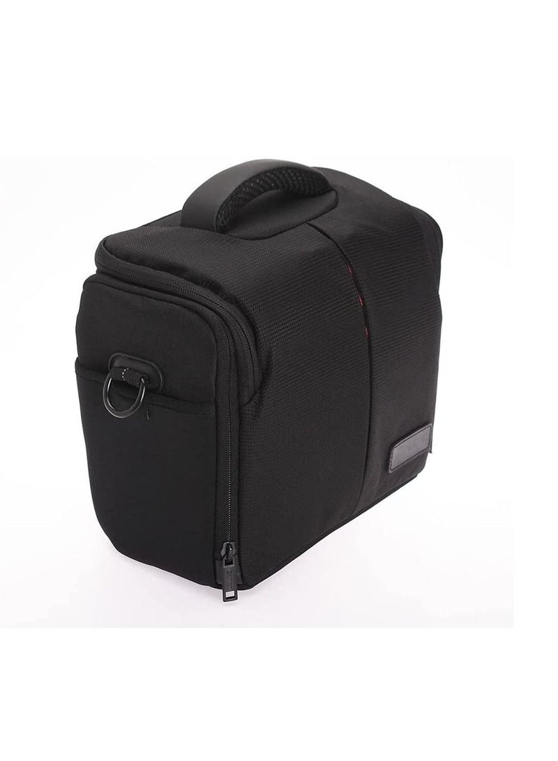 Excefore Shockproof DALR Camera Shoulder Bags Padded Partition SLR Insert Camera Case With Handle Rain Cover, Waterproof, Super Load Bearing, Adjustable Shoulder Strap (black) - Image 4