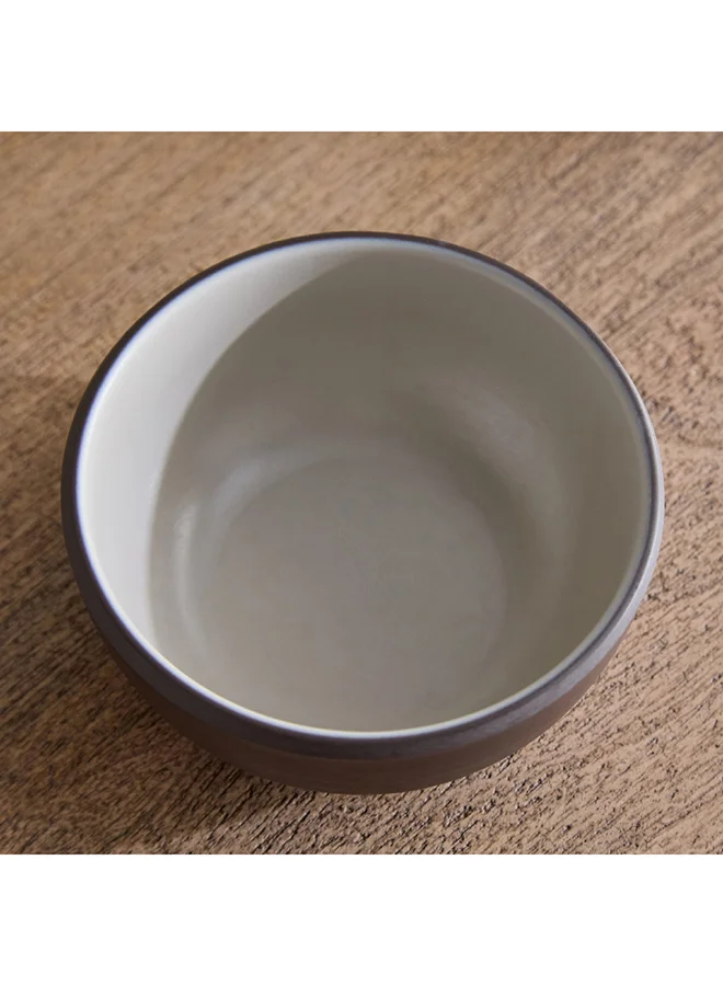 هوم بوكس Home Box Mocha Mist 2-Tone Melamine Vegetable Bowl 10 x 4.5 x 10 cm