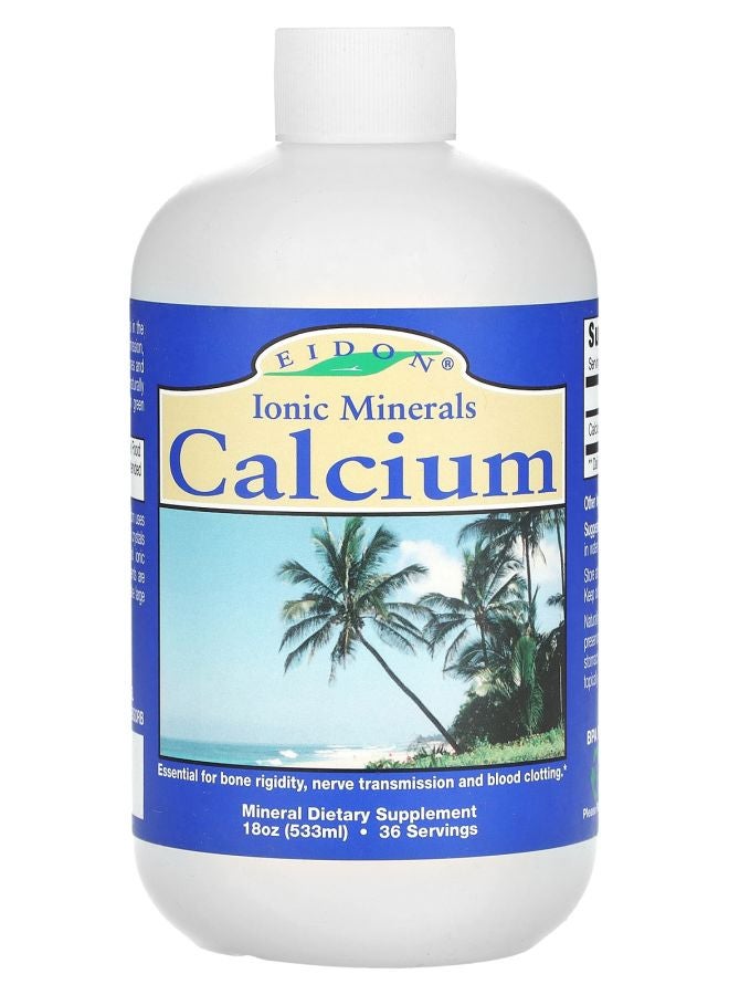 Eidon Ionic Minerals Ionic Minerals Calcium 10 mg 18 oz (533 ml)