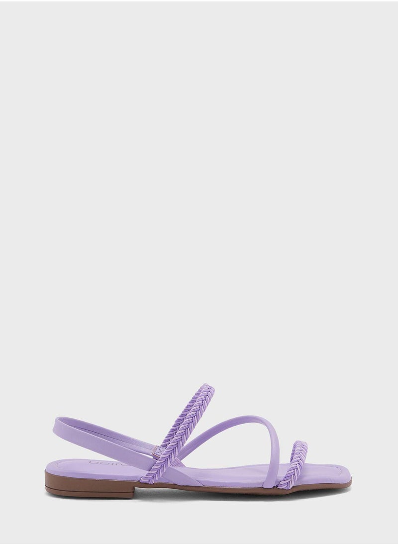 Beira Rio Esther Ankle Strap Low Heel Sandals  - Image 1