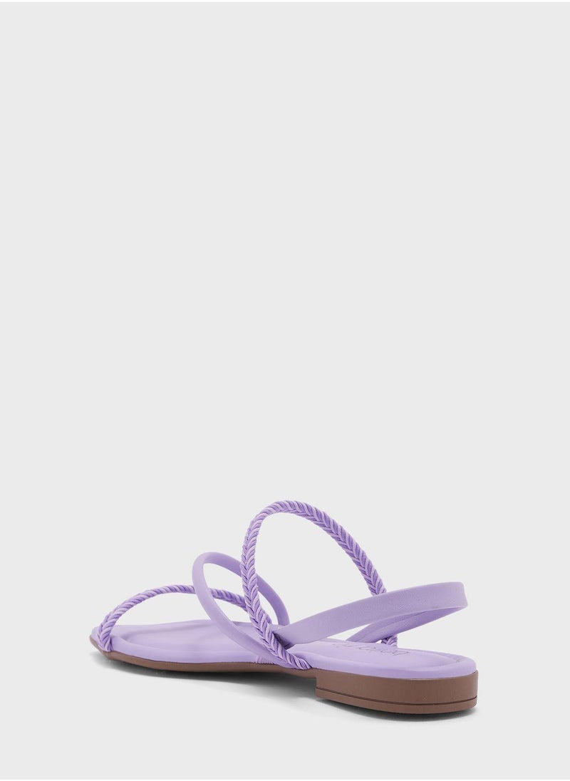 Beira Rio Esther Ankle Strap Low Heel Sandals  - Image 2