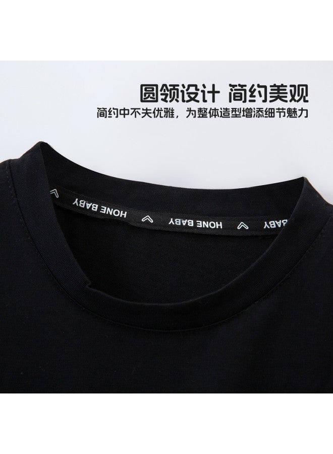 Bumblebee Girl's Summer Dress 2025 New Arrival Fashion Kids Cartoon Short-sleeve T-shirt Dress Casual Style For Big Girls - Image 4