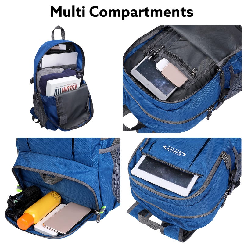 G4Free 40L Lightweight Packable Hiking Backpack, Waterproof Travel Daypack - Image 3