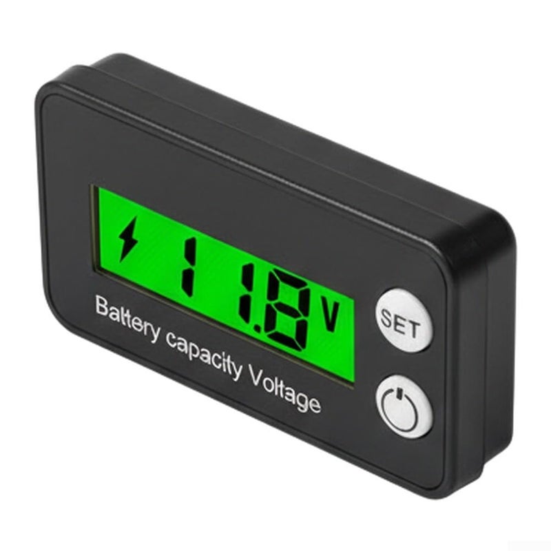 Digital LCD Voltmeter DC 8 100V With Reverse Polarity Protection Low Voltage Alarm - Image 4