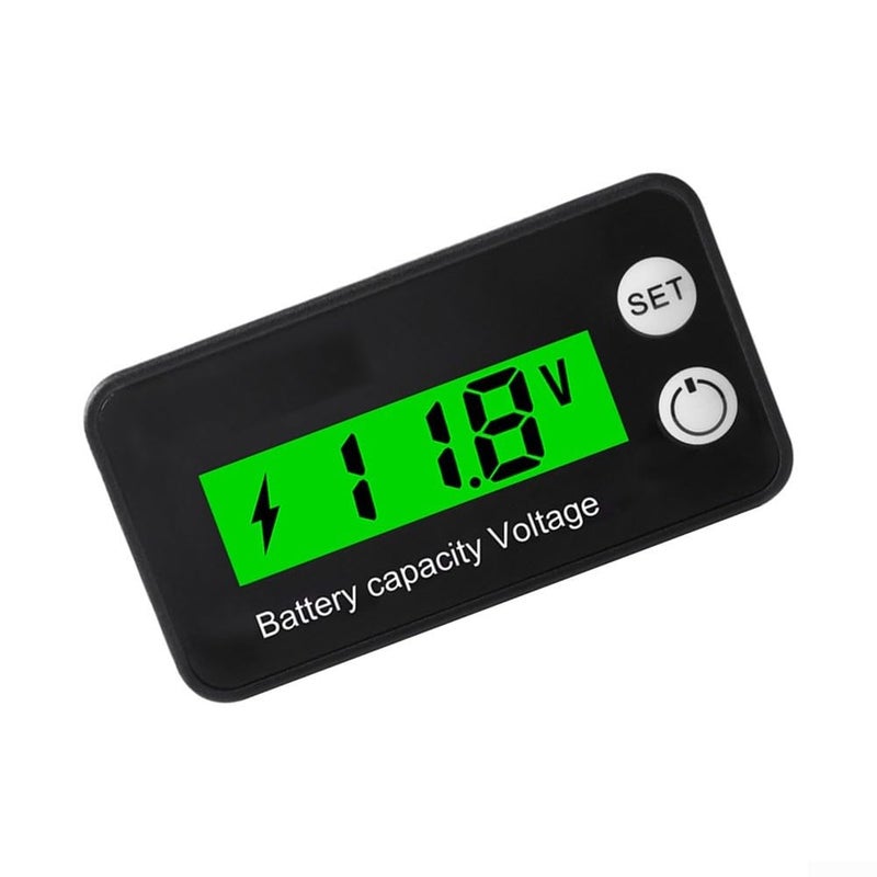 Digital LCD Voltmeter DC 8 100V With Reverse Polarity Protection Low Voltage Alarm - Image 2