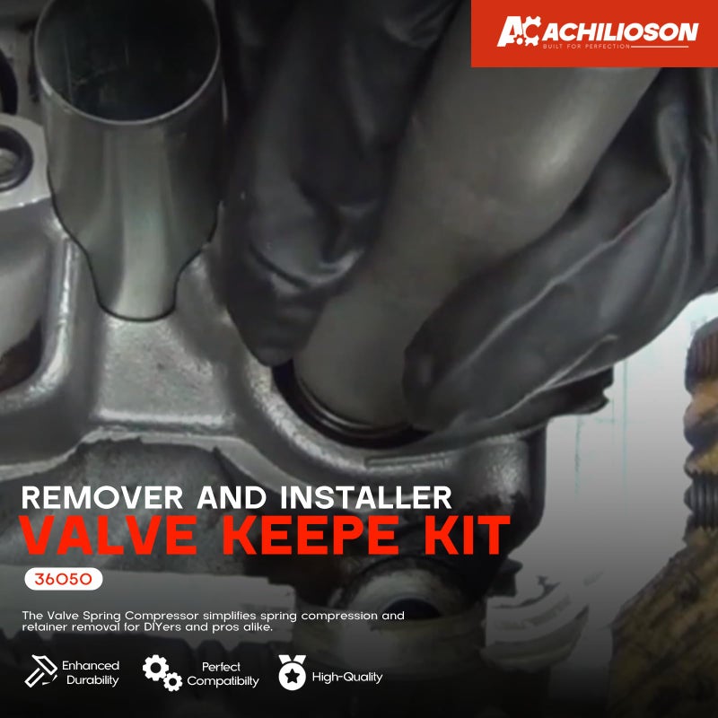 Achilioson 36050 Valve Keeper Remover and Installer Kit,Valve Keeper Remover Installer Tool for 4.5mm to 7.5mm and 5/16" to 3/8", 36050 Valve for Toyota Four Cylinder & Chrysler New World Engines - Image 2