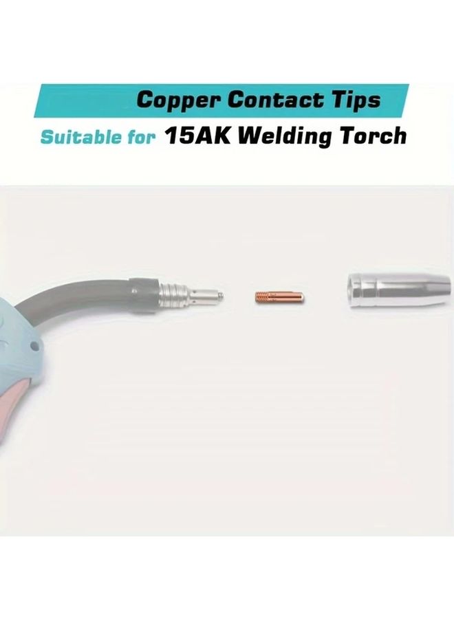 MIG MAG Welding Torch Nozzle 1 0mm Copper Contact Tip 10 Pcs - Image 4