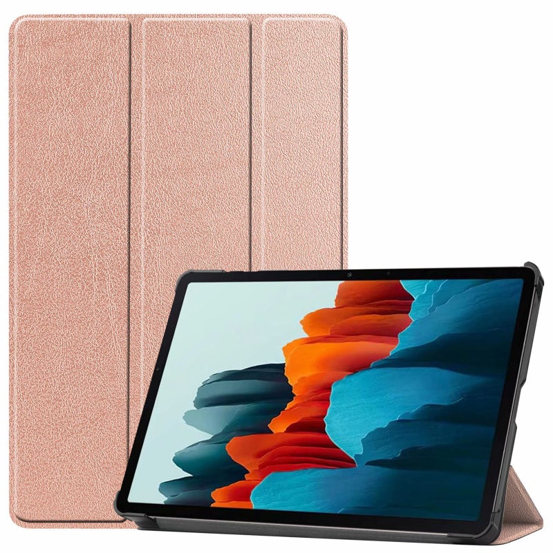 غطاء حماي بمقاس 12.4 بوصة متوافق مع غطاءات جهاز Samsung Galaxy Tab S8 مع خاصية النوم والاستيقاف التلقائي - Image 1