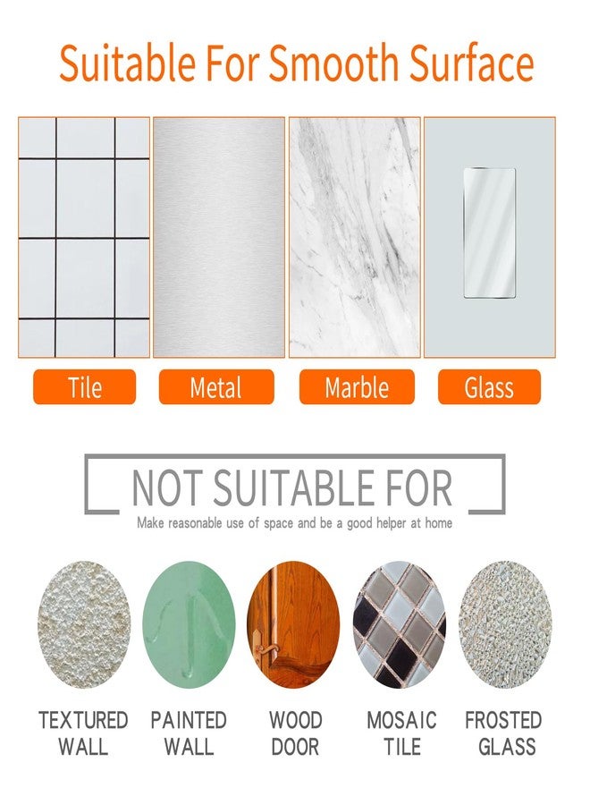 Ettori Bar Soap Dish 2 Pack,Self Draining Soap Holder for Shower,Wall Mounted Soap Saver with Strong Adhesive, No Drilling Clear Plastic Holder for Bathroom Storage & Kitchen Sink Organizer,Keeps Soap Dry - Image 5