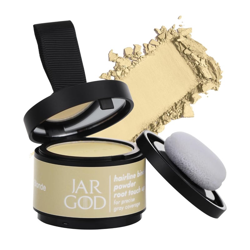 Root touch up powder Hairline Powder for root cover up temporary root concealing powder for Women  Men for instant gray hair cover up Light Blonde 014 Ounce Pack of 1