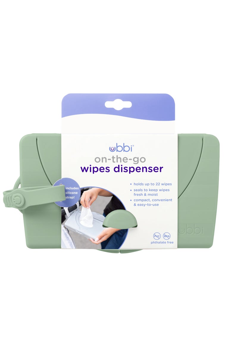 Ubbi - OTG Wipes Dispenser Sage - Image 3