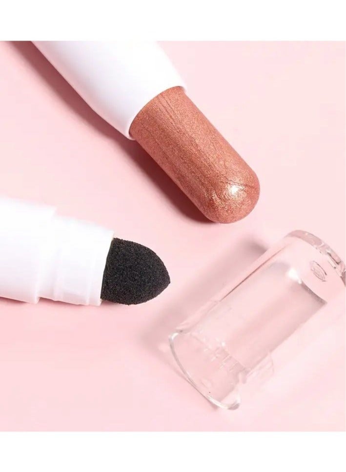 CAKAILA Vibrant Shimmer Eyeshadow Stick - 2-in-1 Creamy Eye Brightener & Highlighter with Soft, Smooth, Easy-to-Apply Formula for Music Festival, Party, and Everyday Use - Long-Lasting, Water-Resistant, and Cruelty-Free 06  - Image 5
