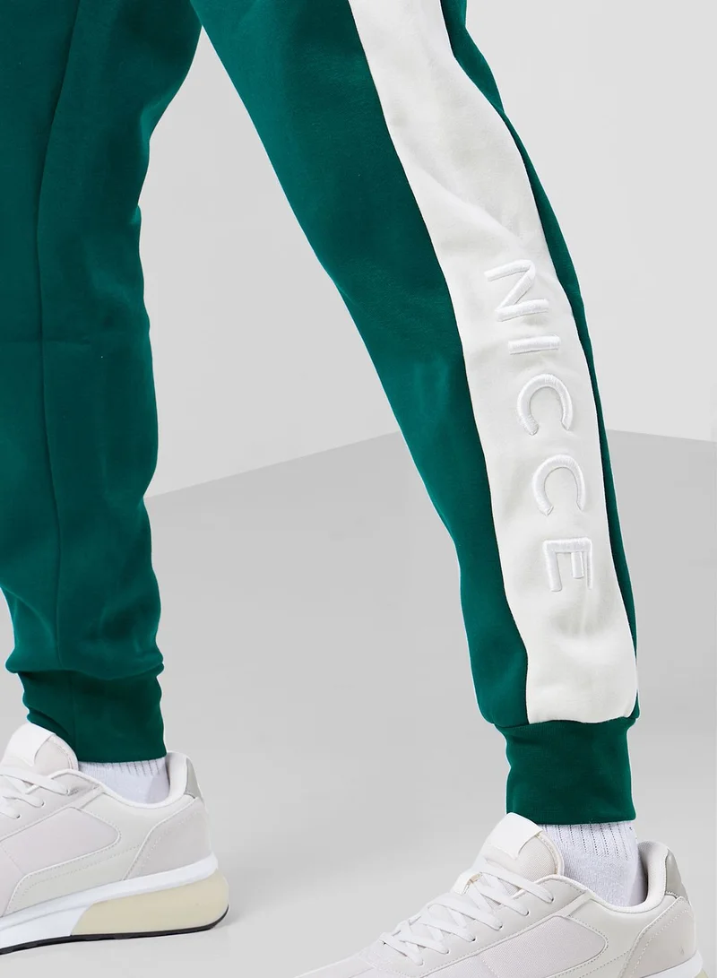 nicce london Mercury Stripe Sweatpants