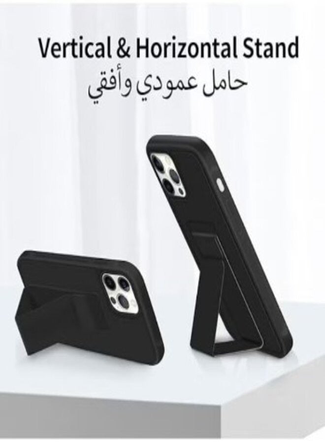 Stand Case with Magnet Kickstand Holder Hand Grip Magnetic Car Mount Anti Scratch Shockproof Cover Case for Apple iPhone 16 Pro Max - Image 3